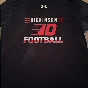Dickinson College Football Team Issued HeatGear T-Shirt Size Large